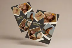 Stacked Photo Collage Editable Canva Template | Printable Product Image 7