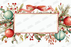 Watercolor Pink Poinsettia Moody Grunge Seamless Texture Product Image 1