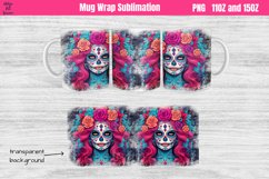 Catherine Skull Mug Sublimation 11OZ and 15OZ Product Image 1