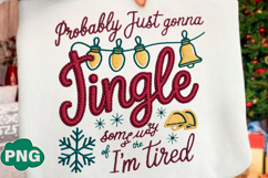 Faux Yarn Probably Just Gonna PNG Product Image 2