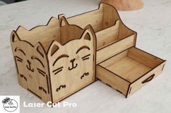 Desktop organizer, Jewelry Organizer with drawer Product Image 8