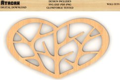 8 Decorative Hearts for Wall SVG Bundle / Wood Wall Hanging Product Image 6