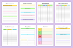2026 Autistic Planner canva Product Image 7