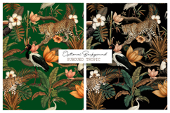 Tropical Jungle &amp; Wildlife Seamless Pattern Product Image 7