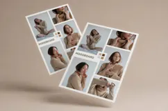 Editable Canva Stacked Photo Collage Template Product Image 7