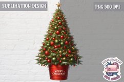 Christmas Farm Fresh Sublimation PNG Cozy Winter Clipart Product Image 1