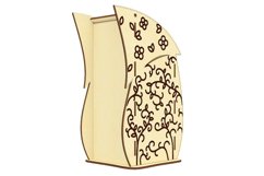 Tea House - laser cut file, SVG DXF plan for laser machine Product Image 7