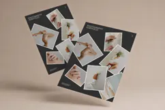 Asymmetrical Tilted Portfolio Stacked Photo Collage Product Image 7