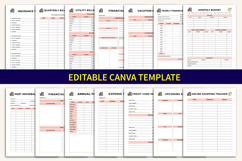 2026 &amp; 2027 Financial Budget Planner Product Image 7