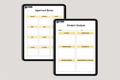 2025 Digital Teacher Planner Canva Product Image 7