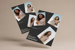 Editable Canva Photo Collage Template | Dark Moody Printable Product Image 7