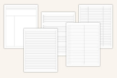 Notebook Paper Bundle Product Image 5