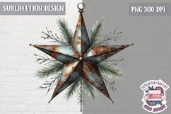 Christmas Rustic bundle 30 PNG Sublimation Vintage Product Image 12
