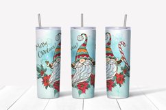 Christmas Gnomes 2 tumbler sublimation design 20 oz skinny Product Image 3