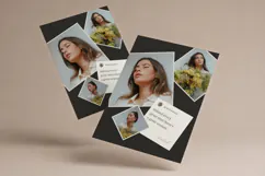 Moody Dark Photo Collage Editable Canva Template Product Image 7