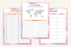 2026 Language Practice &amp; Progress Tracker Product Image 6