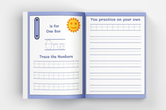 ABC Letter and Number Tracing Workbook Product Image 8