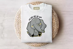 Funny Animal Quotes Sublimation T-Shirt Design 07 Product Image 1