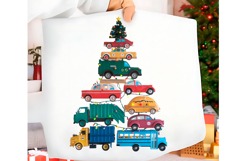 Cars Christmas Tree Png, Christmas Boy Product Image 1