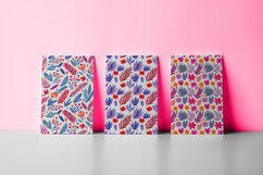 Colorful Floral &amp; Leafy Pattern Set Product Image 7