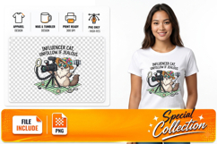 Cute Influencer Cat Selfie Sublimation PNG Product Image 1