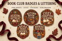 Cozy Bookish Autumn 82 PNG Clipart Bundle Product Image 7