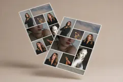 Stacked Photo Collage Editable Canva Template Product Image 7