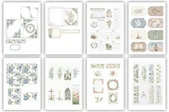 Prayer Journal Junk Journal Digital Kit| Junk Journal Product Image 9