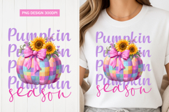 Fall pumpkin watercolor clipart sublimation png Product Image 1