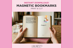 Corgi Magnetic Bookmark Template, Puppy Bookmarks Product Image 7