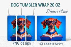Dog tumbler wrap | Tumbler sublimation| 20oz tumbler bundles Product Image 8