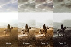 Transform your photography with our 16 Cowboy Photoshop Actions. Add vintage Western vibes to your shots with themes like Wild West, Grain, Frontier Lifestyle, Analog, and Film Look. Easy installation with ACR(XMP), ATN, and LUT files. Try now!