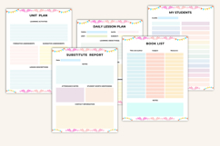 Teacher Planner Canva Product Image 7