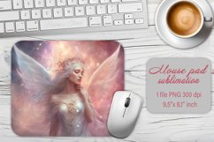 Beauty Fairy mouse pad sublimation design | Fantasy mousepad Product Image 1