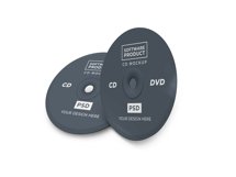 Compact Disc CD DVD Mockup Template Bundle 2 Product Image 6