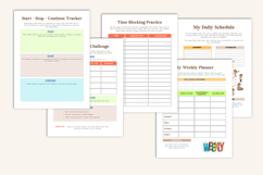 ADHD Time Management Worksheets Product Image 5