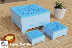 Jewelry box, box template, desktop organizer, Desk Organizer Product Image 2