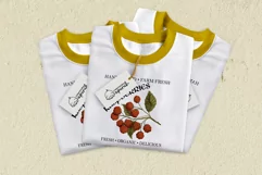 Farm Fresh Market's Vintage Fruit Tee Sublimation Design 07 Product Image 3