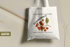 Farm Fresh Market&#039;s Vintage Fruit Tee Sublimation Design 07 Product Image 4
