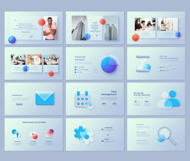 Animated Glassmorphism PowerPoint Presentation Template Product Image 7