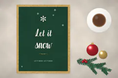 Christmas Jollytide Festive Christmas Brush Script Font Product Image 7