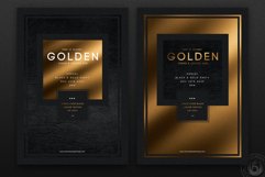 Minimal Black and Gold Flyer Template V1 Product Image 7
