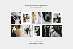 Instagram Carousel Canva Templates | Wedding Photography Product Image 7