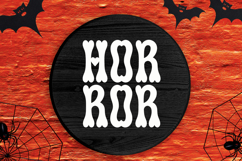 Bone Love - Cute Retro Halloween Font Product Image 7