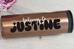 Christmas Bubbly - All Caps Bold Cute Font Product Image 7