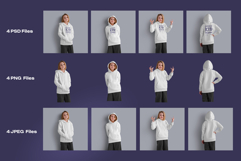 Children’s Hoodie Mockup Vol. 02 Product Image 7