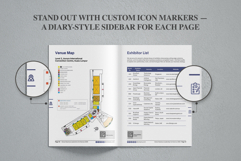 Professional Business Conference Program Book Template Product Image 7
