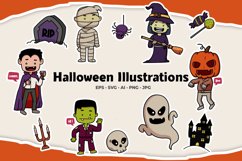 Halloween Illustrations Product Image 1