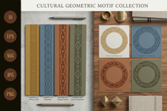 Geometric Pattern Decorative Borders and Frames Product Image 2