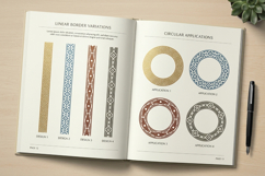Geometric Pattern Decorative Borders and Frames Product Image 3
